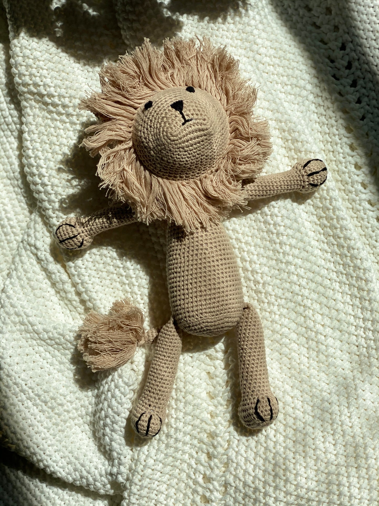Narè| Handmade Crochet Lion
