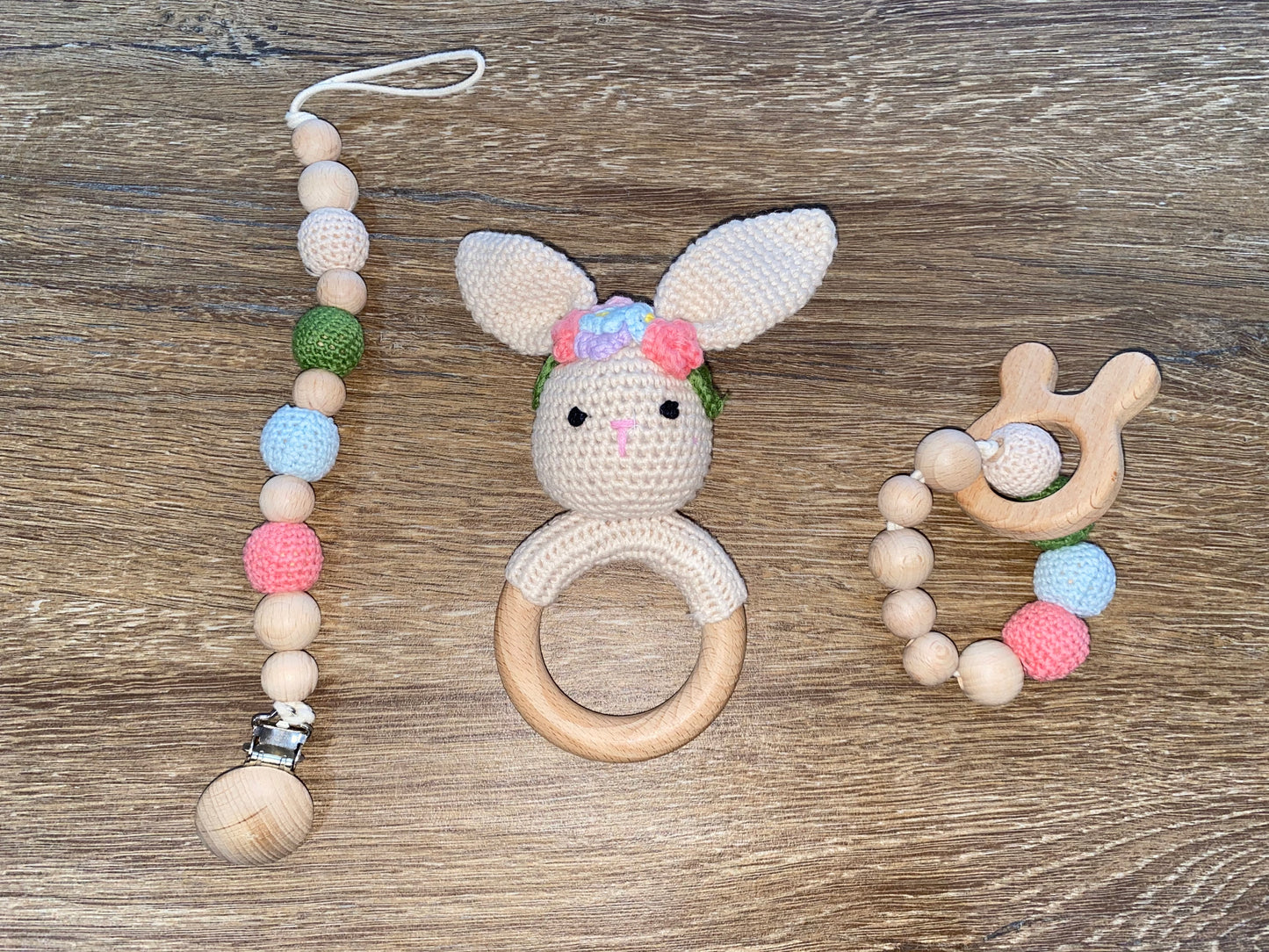 Narè| Bunny Crochet Gift Set