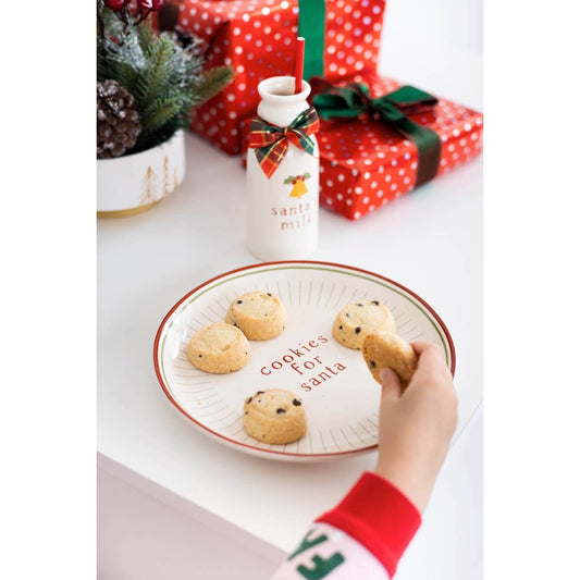 Santa’s Cookie & Milk Set